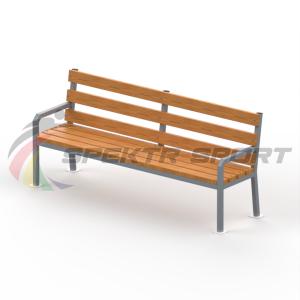Купить Уличная скамейка со спинкой Дача в Белебее 