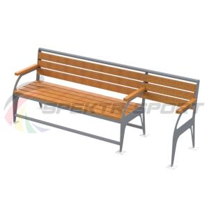 Купить Скамья с местом для коляски в Белебее 