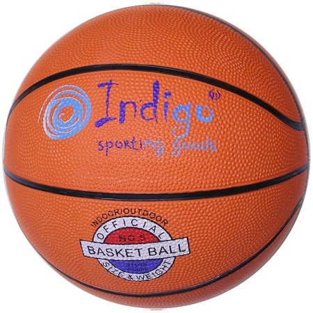 Купить Мяч баскетбольный Indigo №5 в Белебее 