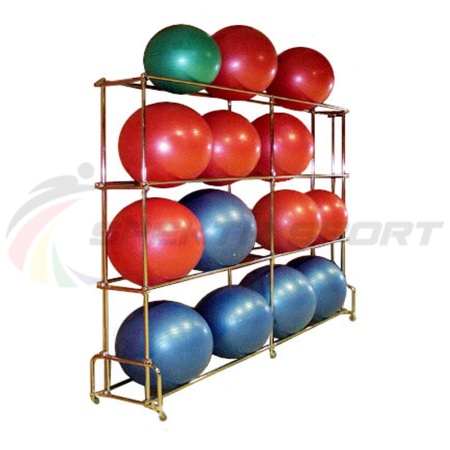 Купить Стеллаж для гимнастических мячей 16 шт в Белебее 