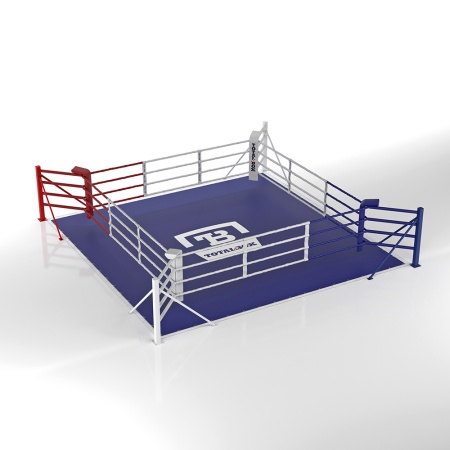 Купить Ринг боксерский напольный Totalbox на упорах 5х5м в Белебее 